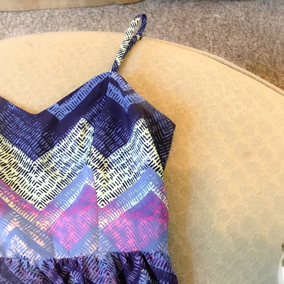 AMERICAN EAGLE Purple printed sundress - Picture 2 of 5